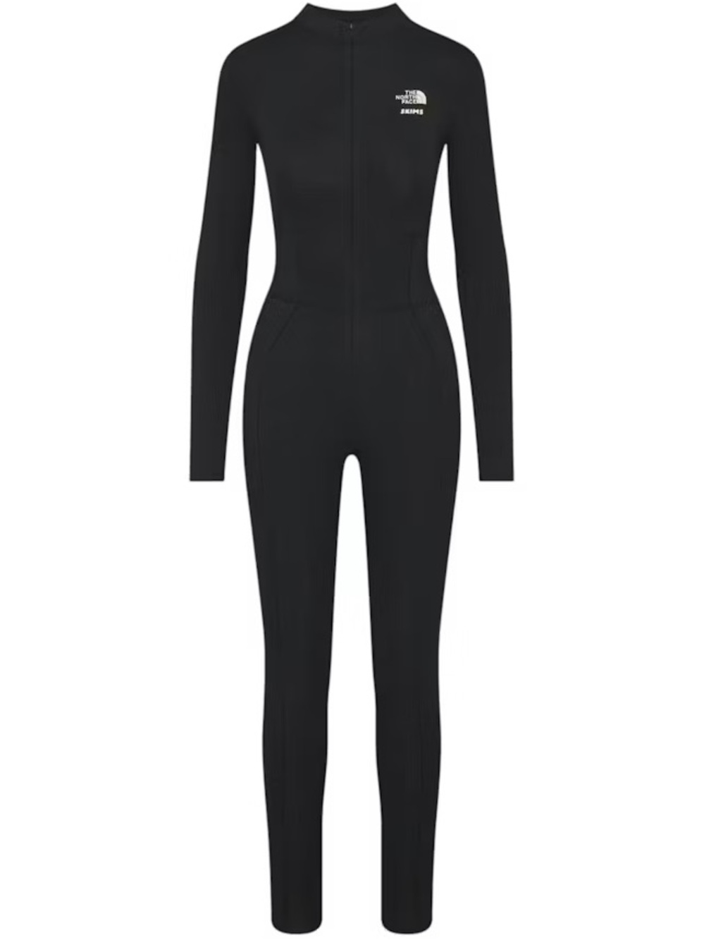 SKIMS X TNF REFINA BODYSUIT IN ONYX S - Picture 5 of 7